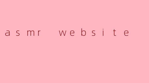 asmr website